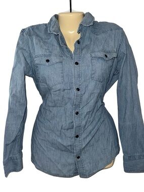 Banana Republic Light Wash Denim Shirt